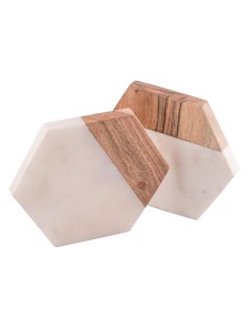 Hexageon Coaster Trivet Set