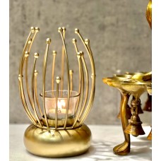 Iron Lantern Tealight Holder